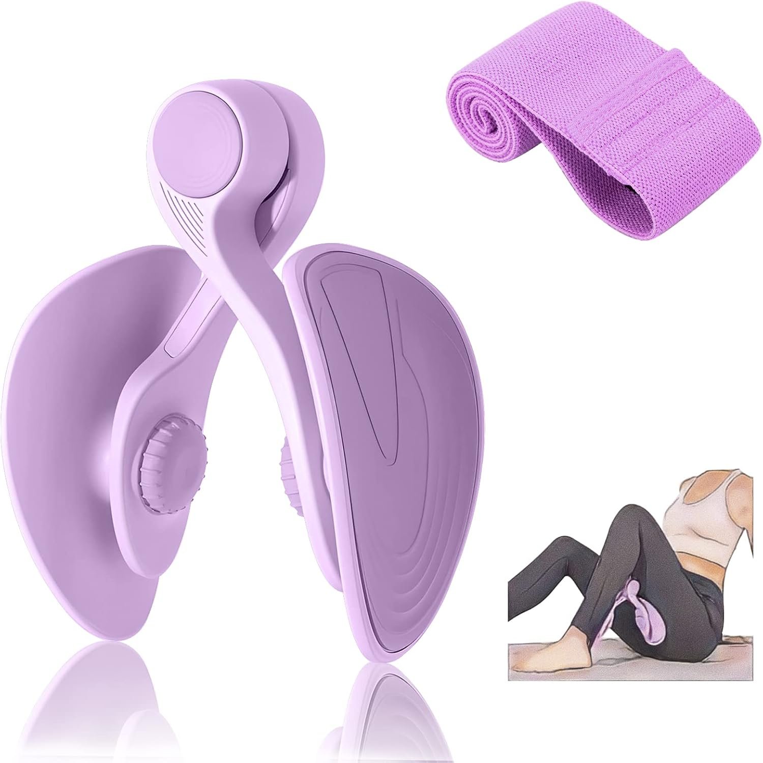 Thigh Master Hip Trainer Kegel Exerciser, Pelvic Floor Train...