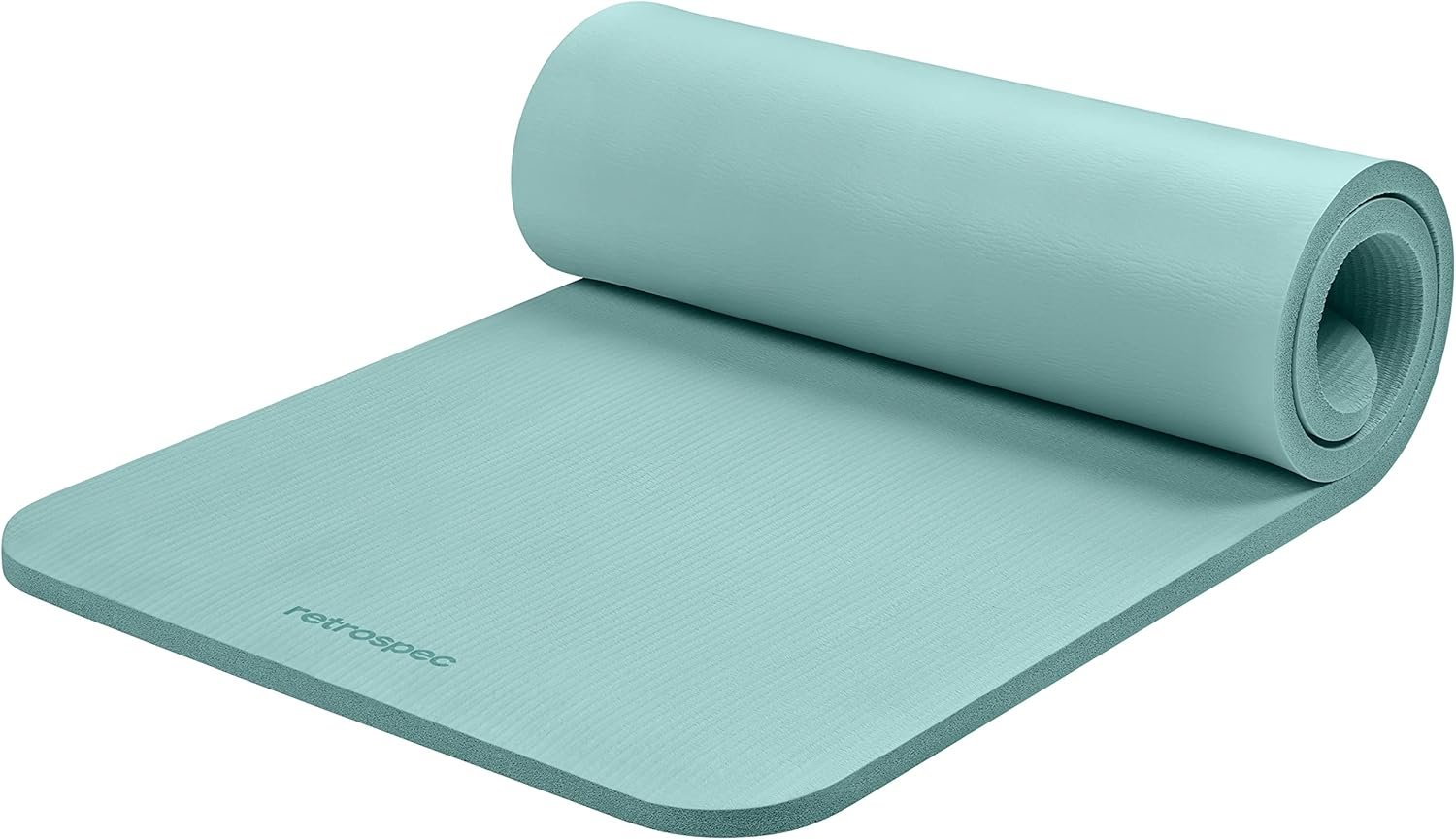 Retrospec Solana Yoga Mat 1″ Thick With Nylon Carry St...