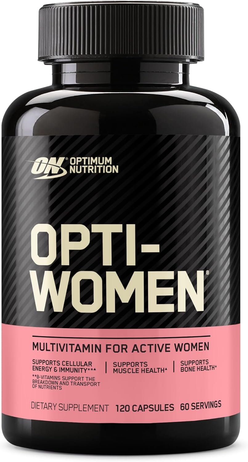 Optimum Nutrition Opti-Women, Vitamin C, Zinc and Vitamin D ...
