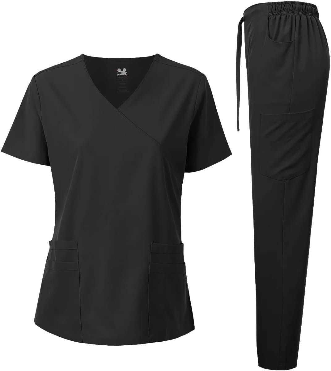 Dagacci Medical Uniform Women’s 4-Way Stretch Fitted Y...