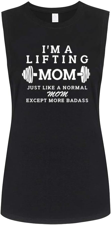 FANNOO Workout Tank Tops for Women-I’m A Lifting Mom W...
