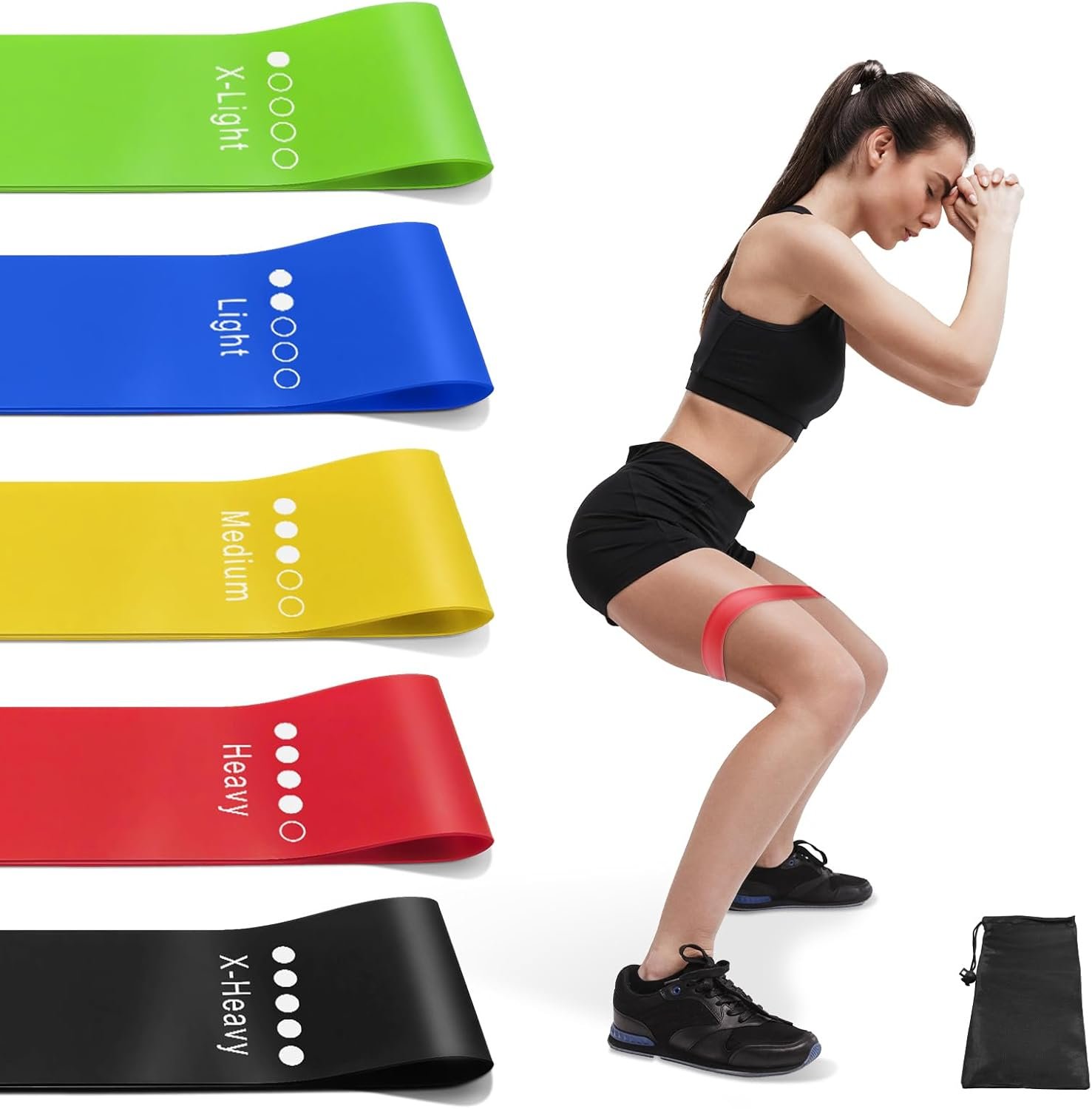 Resistance Bands for Working Out, Exercise Bands Resistance ...
