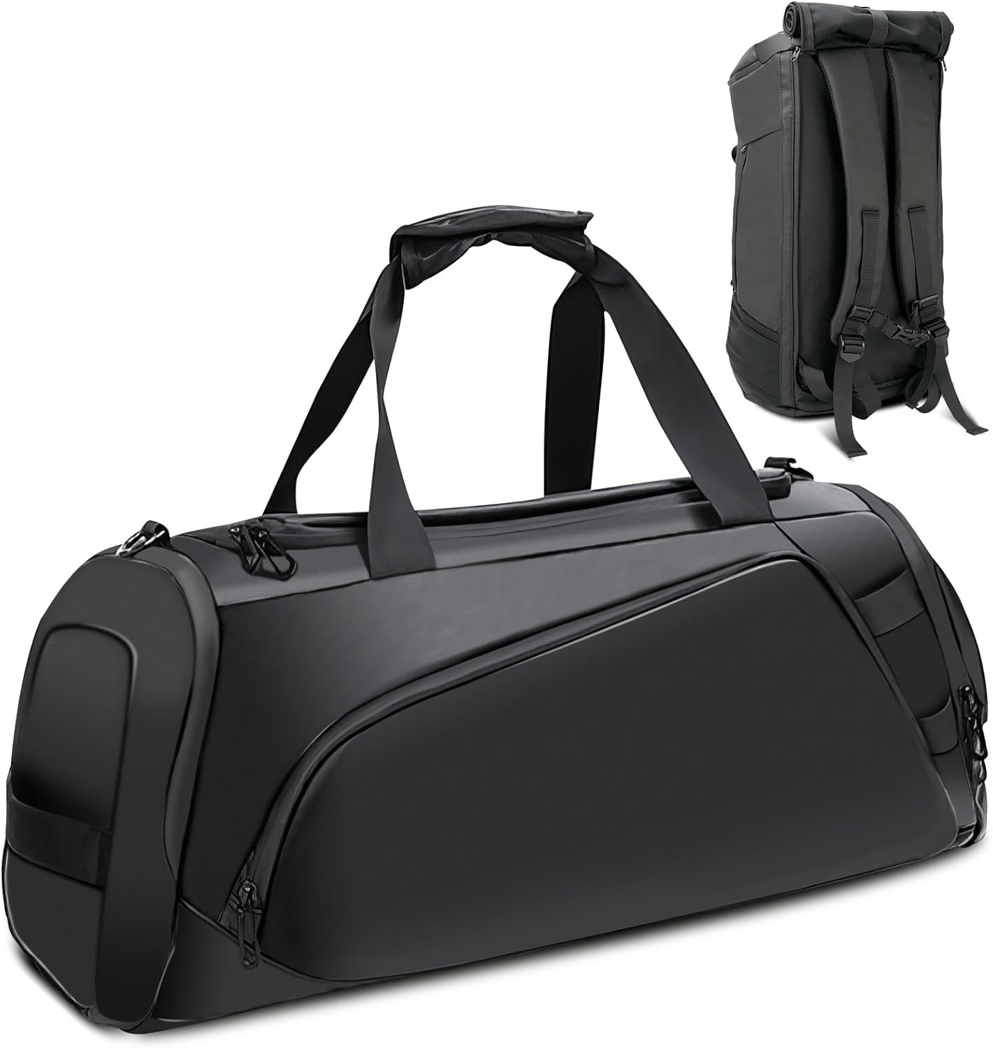 40L Travel Duffle Bag, 4-in-1 Large Gym Bag with Shoe &...