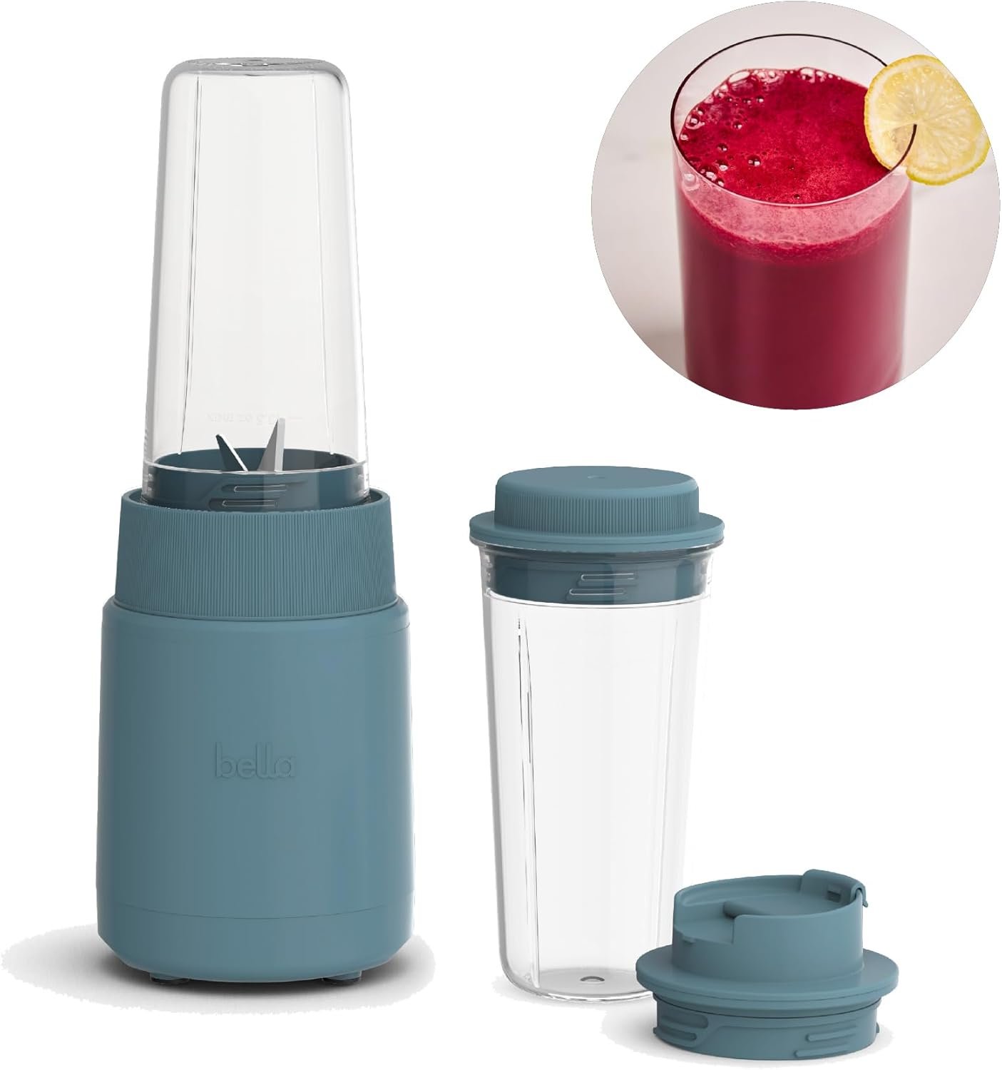 bella 6 Pcs Portable Rocket Blender, Juicer & Smoothie ...
