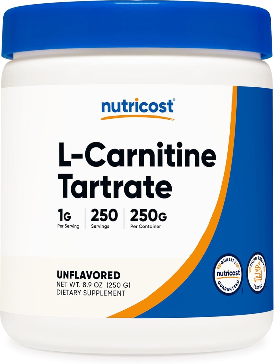 Nutricost L-Carnitine Tartrate Powder (250 Grams) – 1 ...