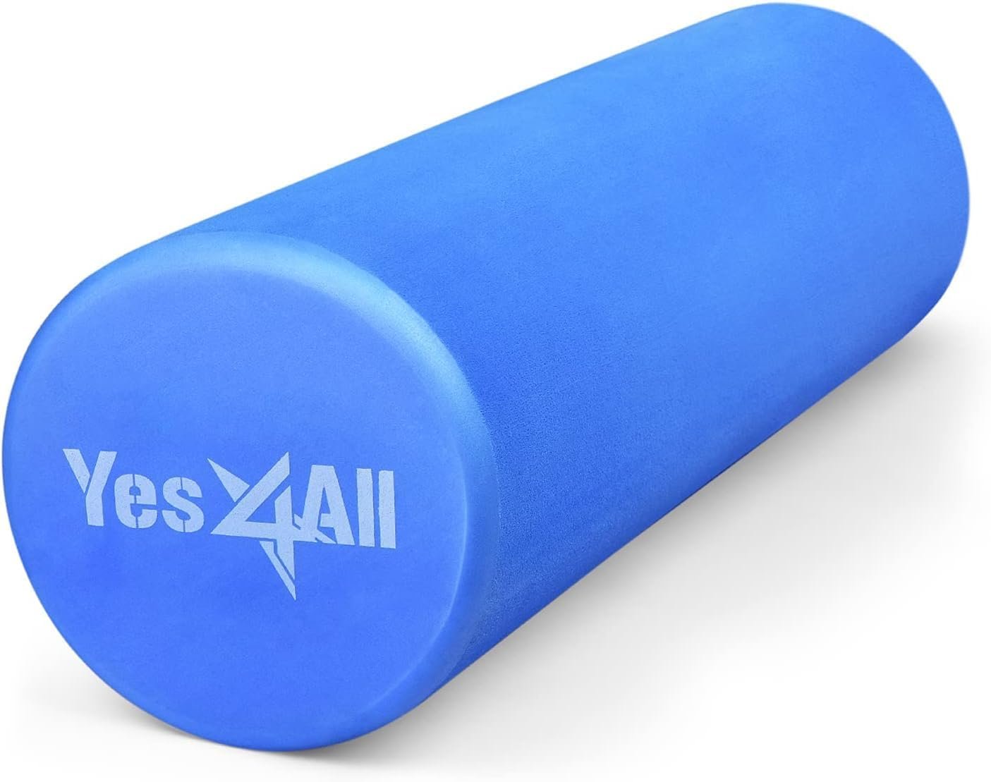 Yes4All EVA Firm Foam Roller for Back – Round Back Rol...