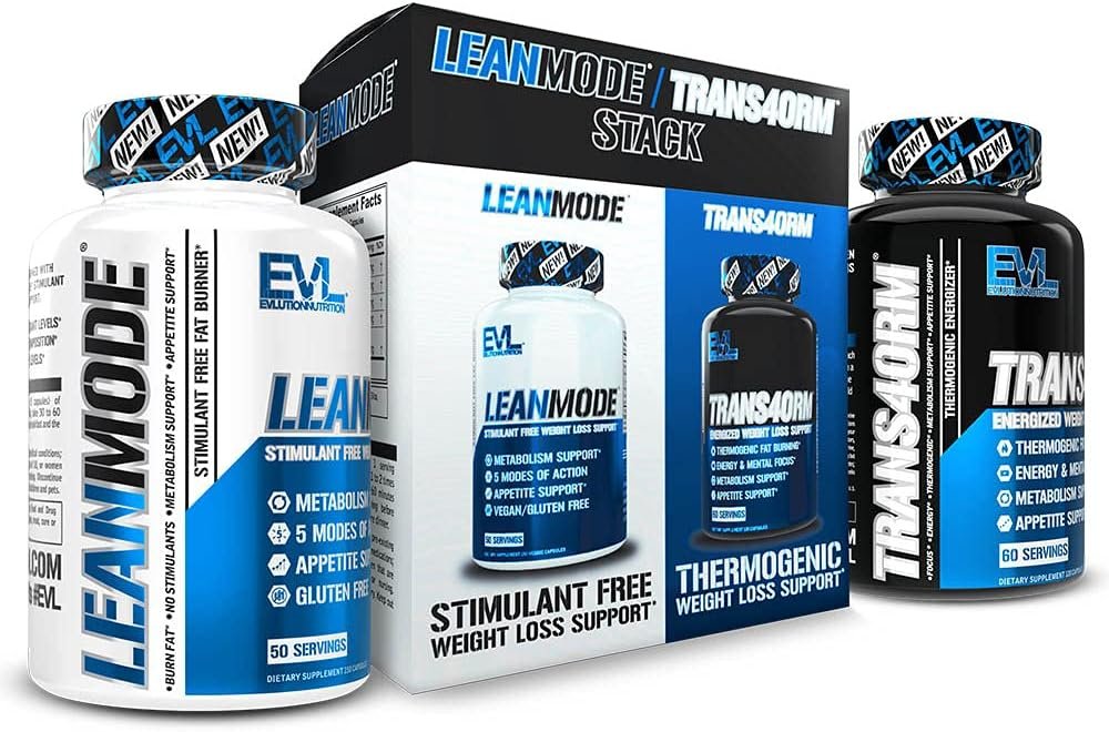 EVL Weight Loss Support Stack – Trans4orm Thermogenic ...