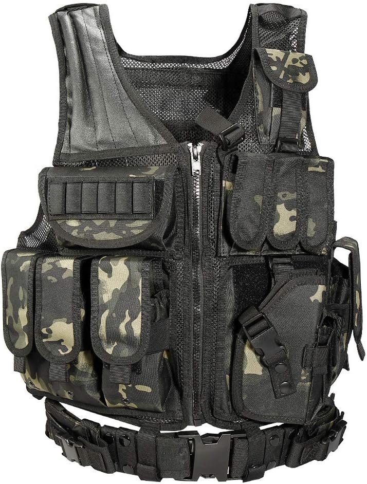 vAv YAKEDA Tactical Vest Outdoor Ultra-Light Breathable Trai...