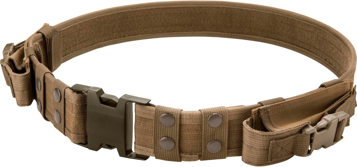 Barska Loaded Gear Tactical Utility Belt – Heavy Duty Adju...