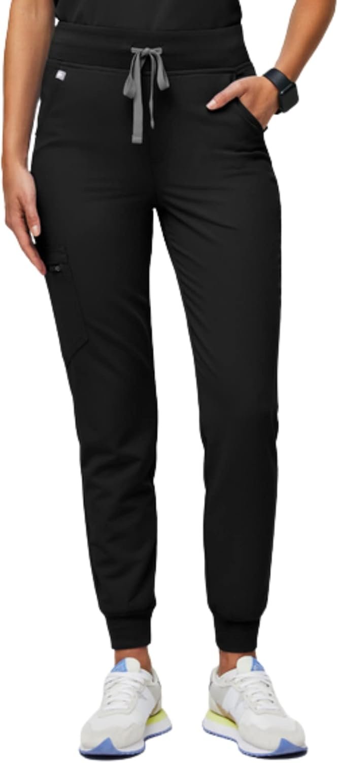FIGS Zamora High Waisted Jogger Scrub Pants for Women — Sl...