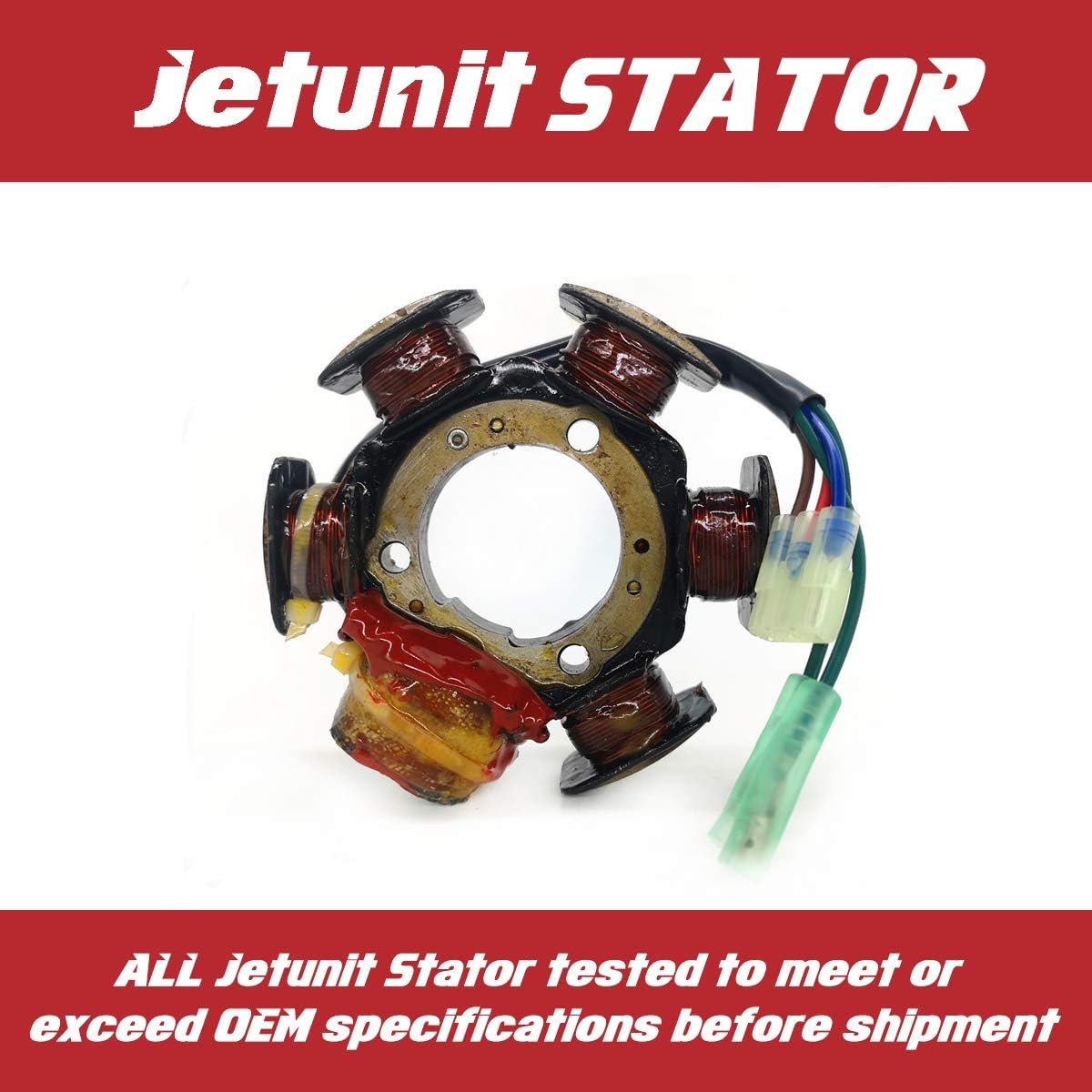 Stator for Yamaha Jet-Ski 63N-85510-00-00 63M-85510-00-00 Wa...