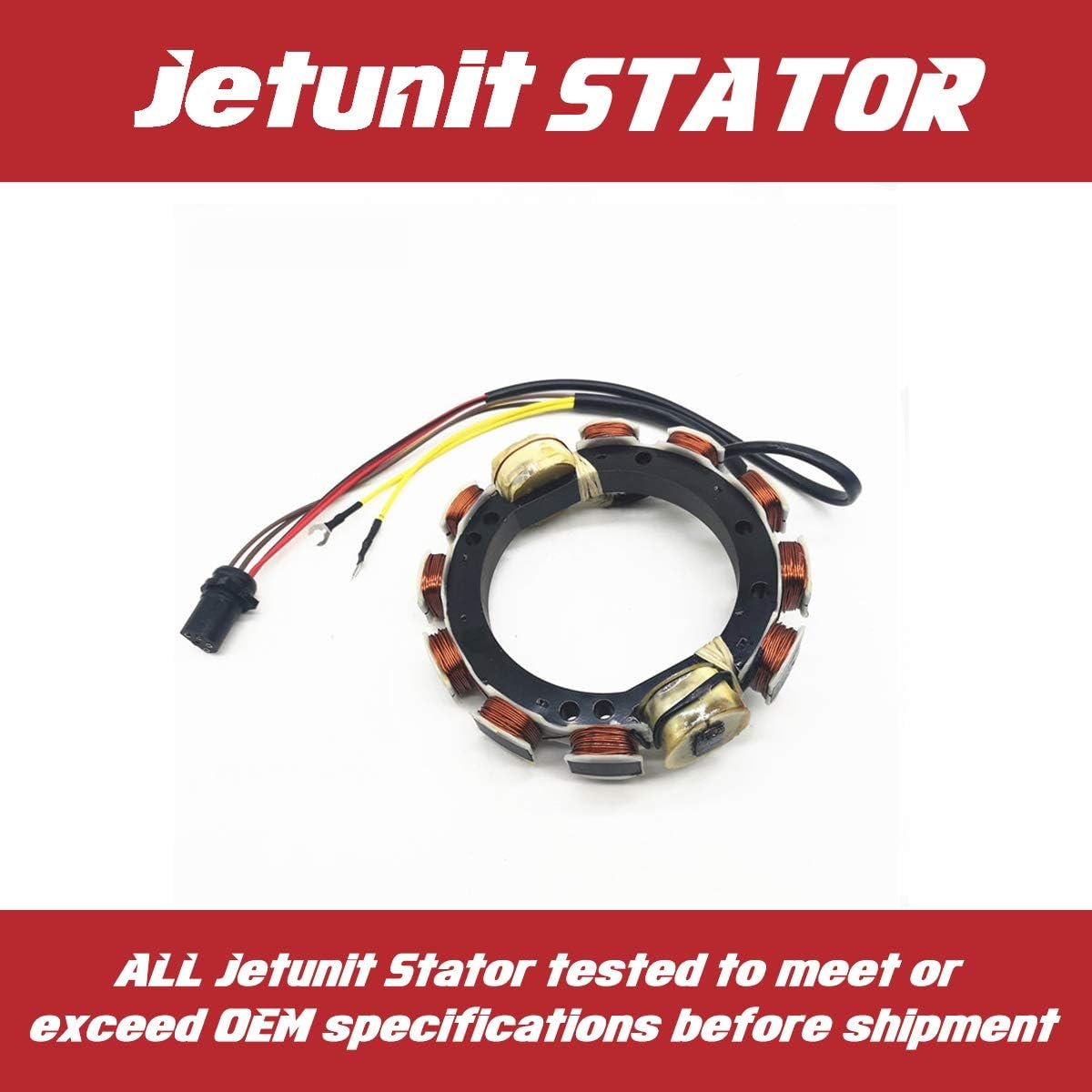 Stator for Johnson Evinrude 173-4766 583779 Outboard 60 65 7...