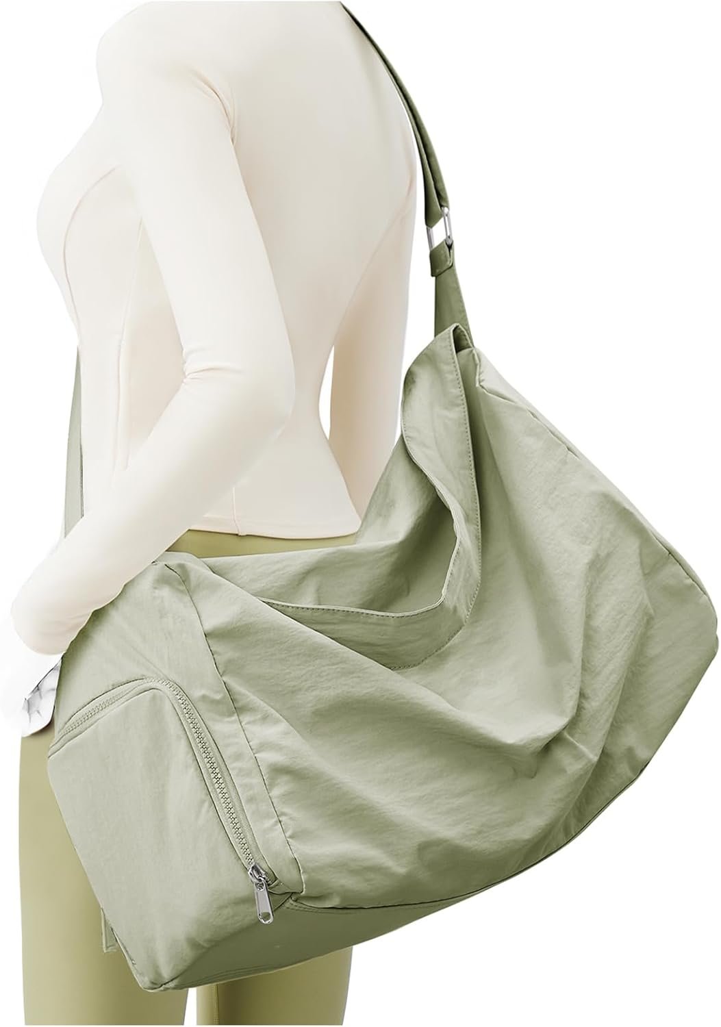 Small Gym Bag with Shoe Compartment, Workout Sport Duffle Ba...