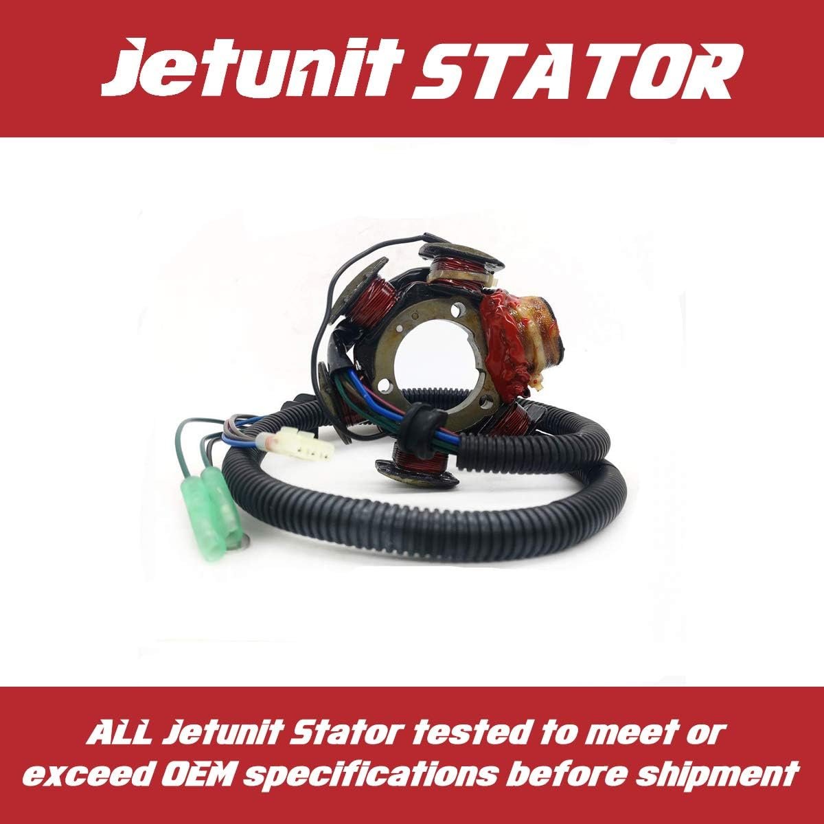 Stator for Yamaha Jetski 65U-85510-01-00,65U-85510-00-00 Ass...