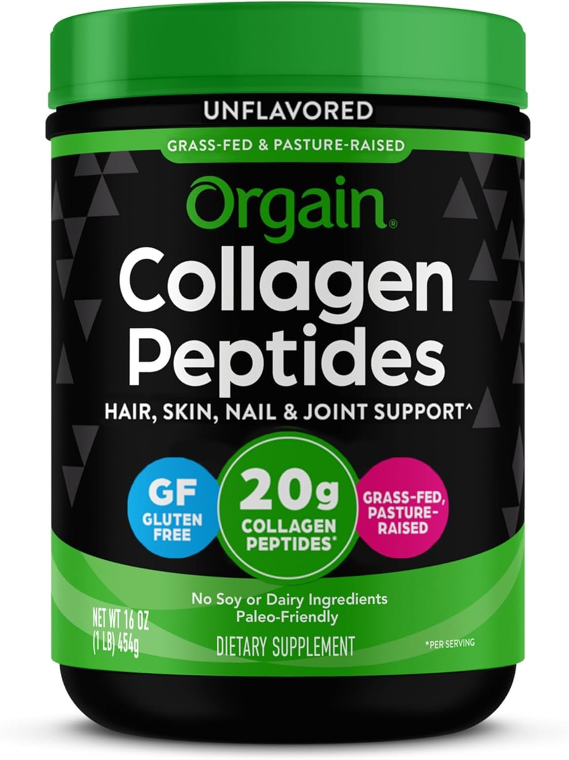 Orgain Hydrolyzed Collagen Peptides Powder For Women & ...
