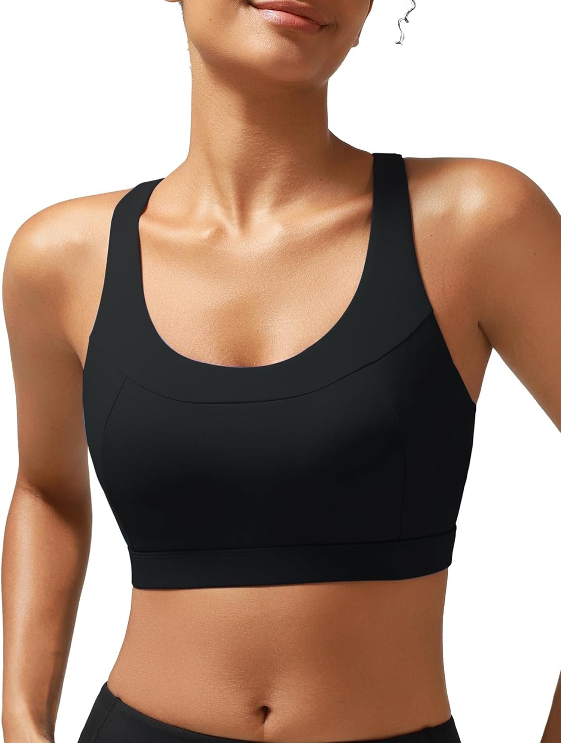 RUNNING GIRL Sports Bras for Women High Support,Racerback Mo...