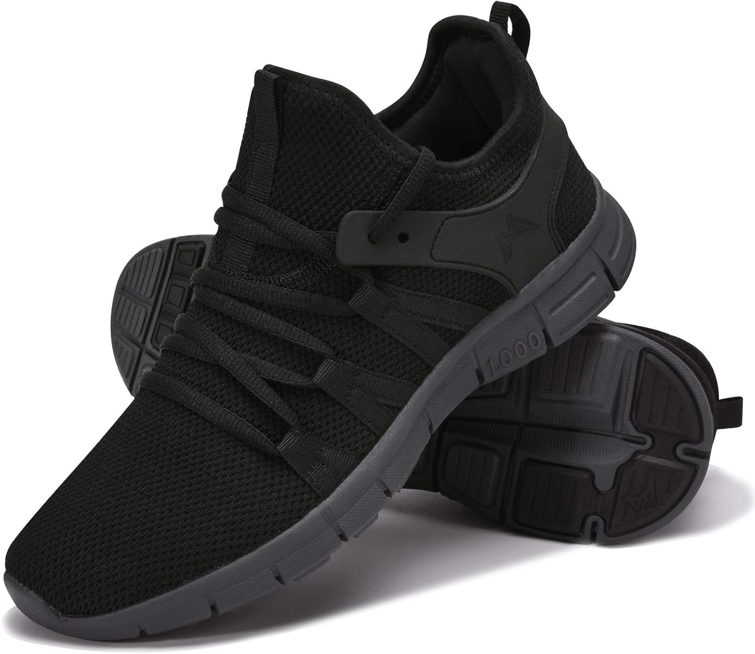 INZCOU Running Shoes Lightweight Tennis Shoes Non Slip Gym W...