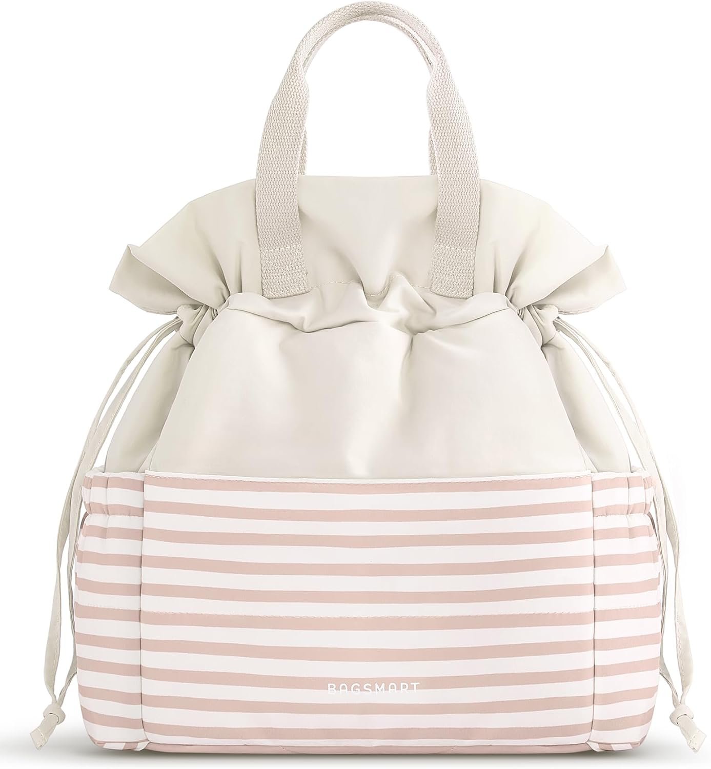 BAGSMART Lunch Bag Women Cute Lunch Box Drawstring Tote Cool...