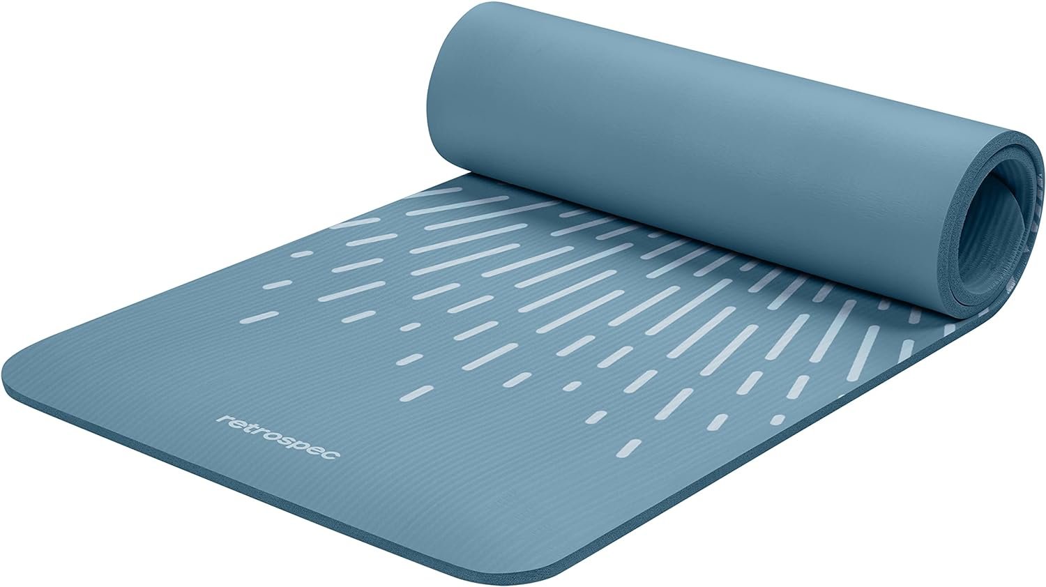 Retrospec Solana Yoga Mat Thick 1/2in Non-Slip Workout Mat w...