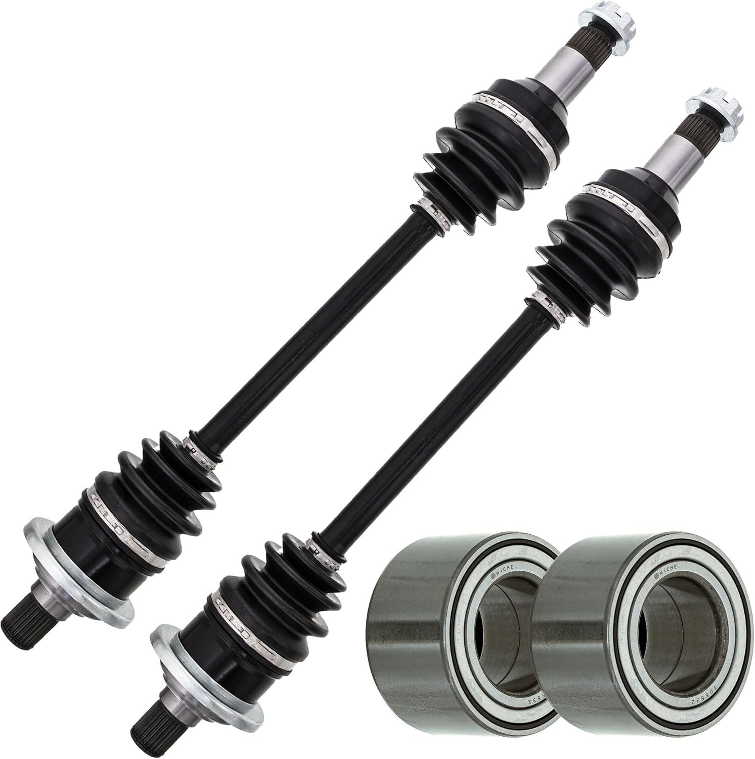 NICHE CV Axle Drive Shaft Bearing Kit for Arctic Cat 400 450...