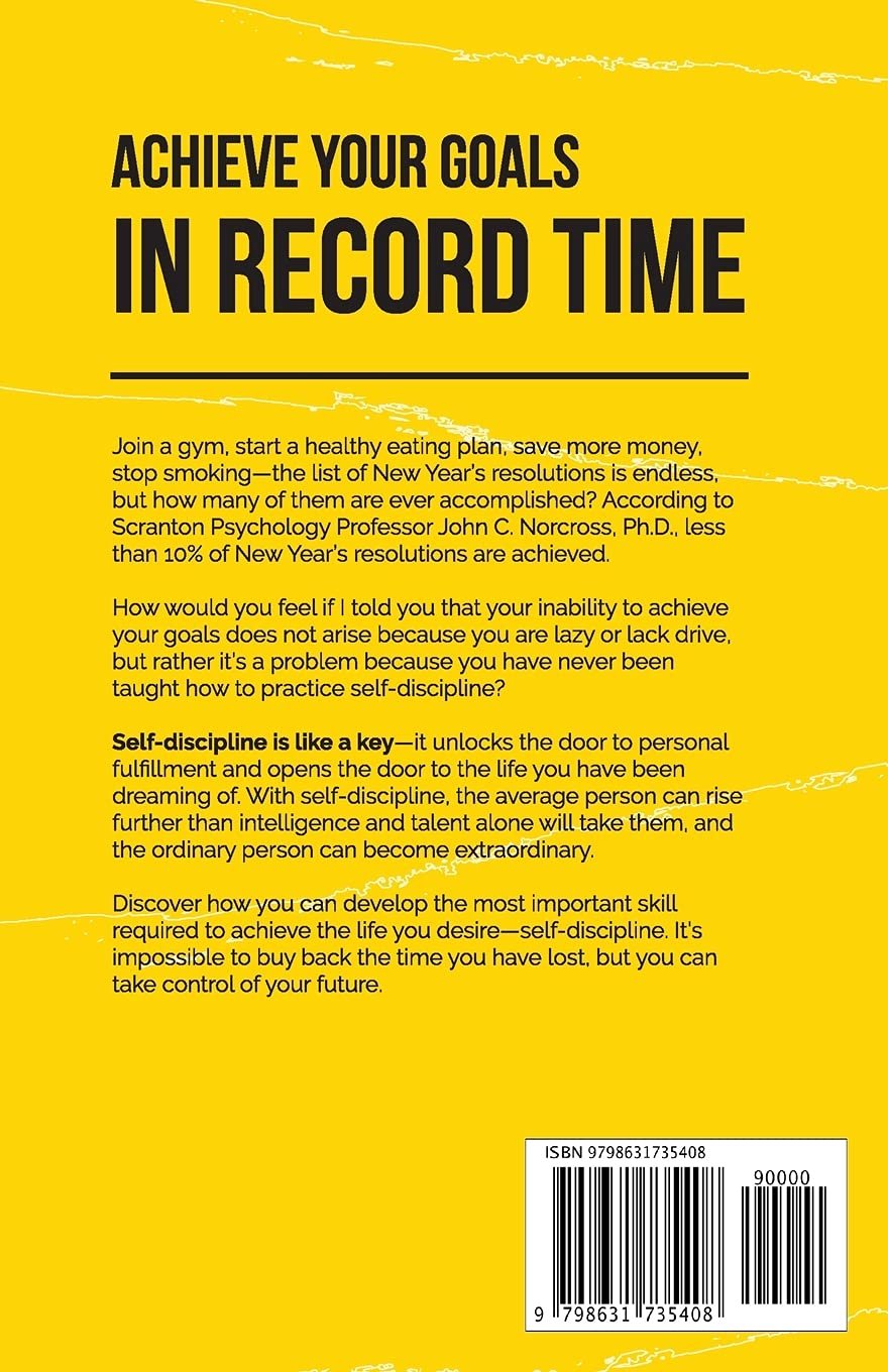 The Power of Discipline: How to Use Self Control and Mental ...