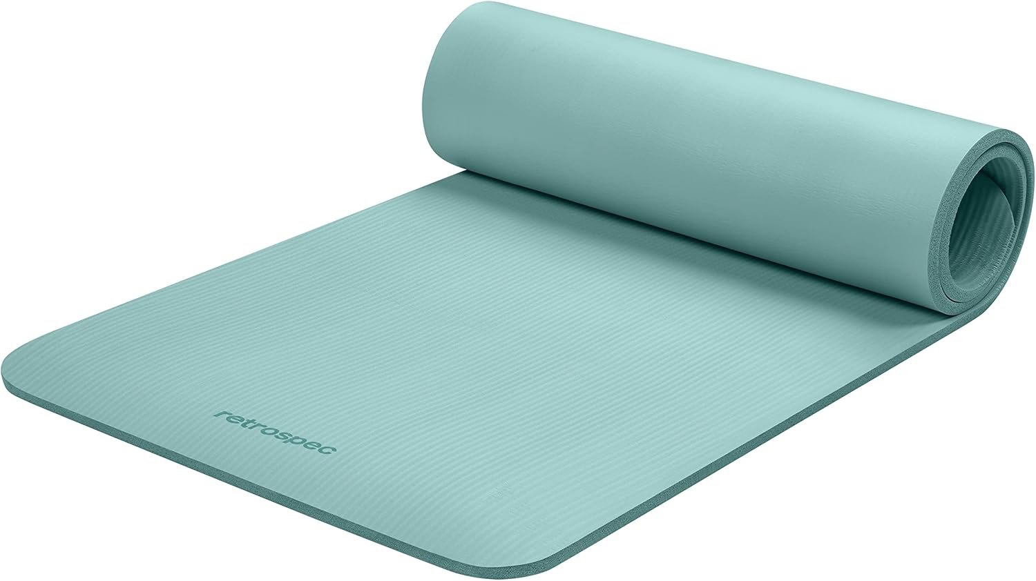 Retrospec Solana Yoga Mat Thick 1/2in Non-Slip Workout Mat w...