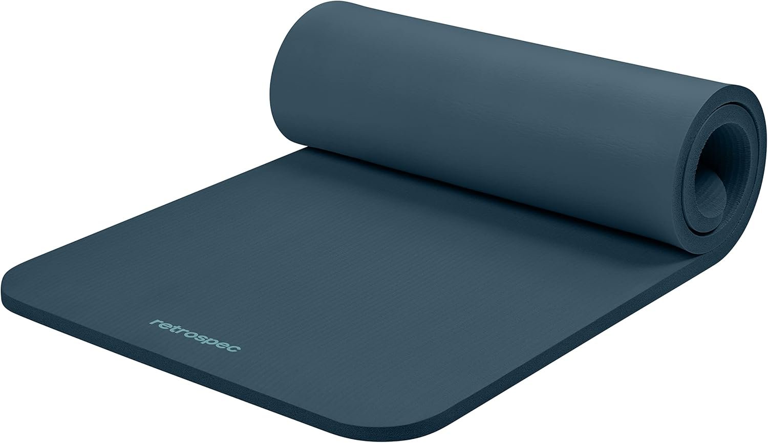 Retrospec Solana Yoga Mat 1″ Thick w/Nylon Strap for M...