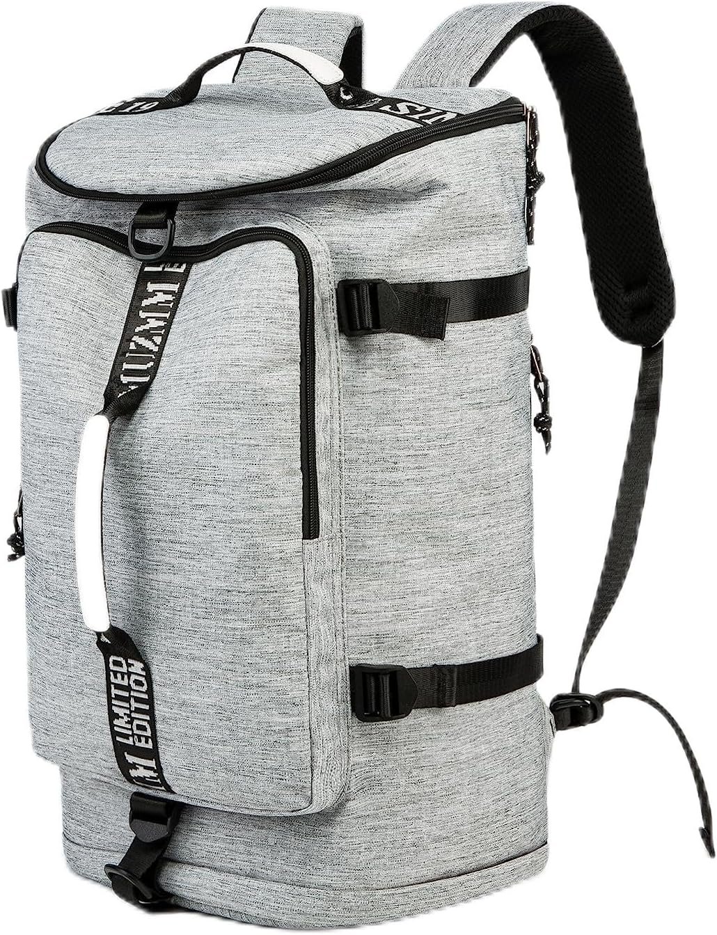 Gym Duffle Bag Waterproof black Laptop Backpack Suitable for...