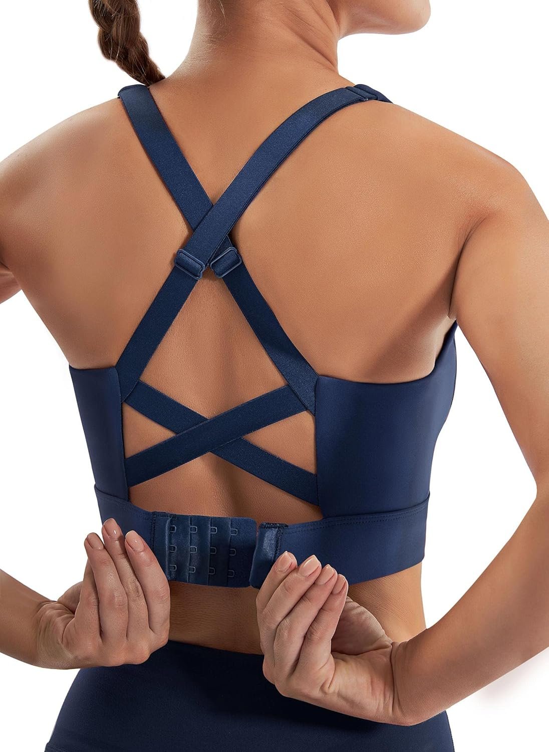 Ewedoos High Support Sports Bras for Women Adjustbale Suppor...