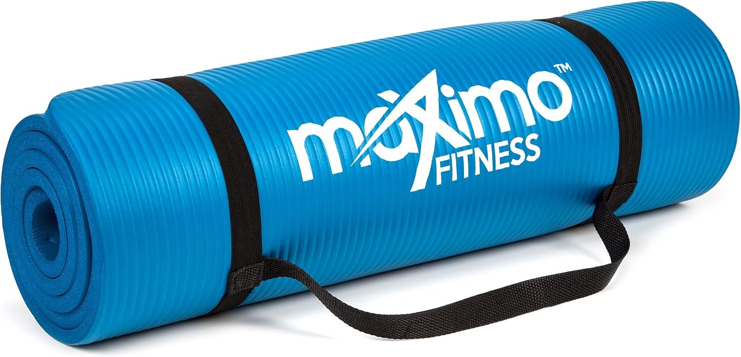 Maximo Fitness Exercise Mat – 183 cm x 60 cm Extra Thi...