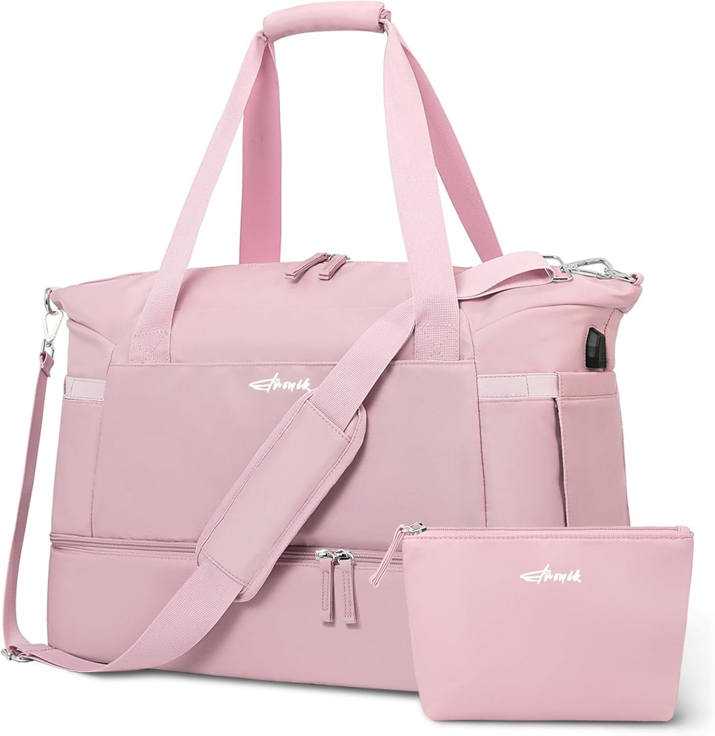 ETRONIK Gym Bag for Women, Personal Item Travel Bag with Sho...