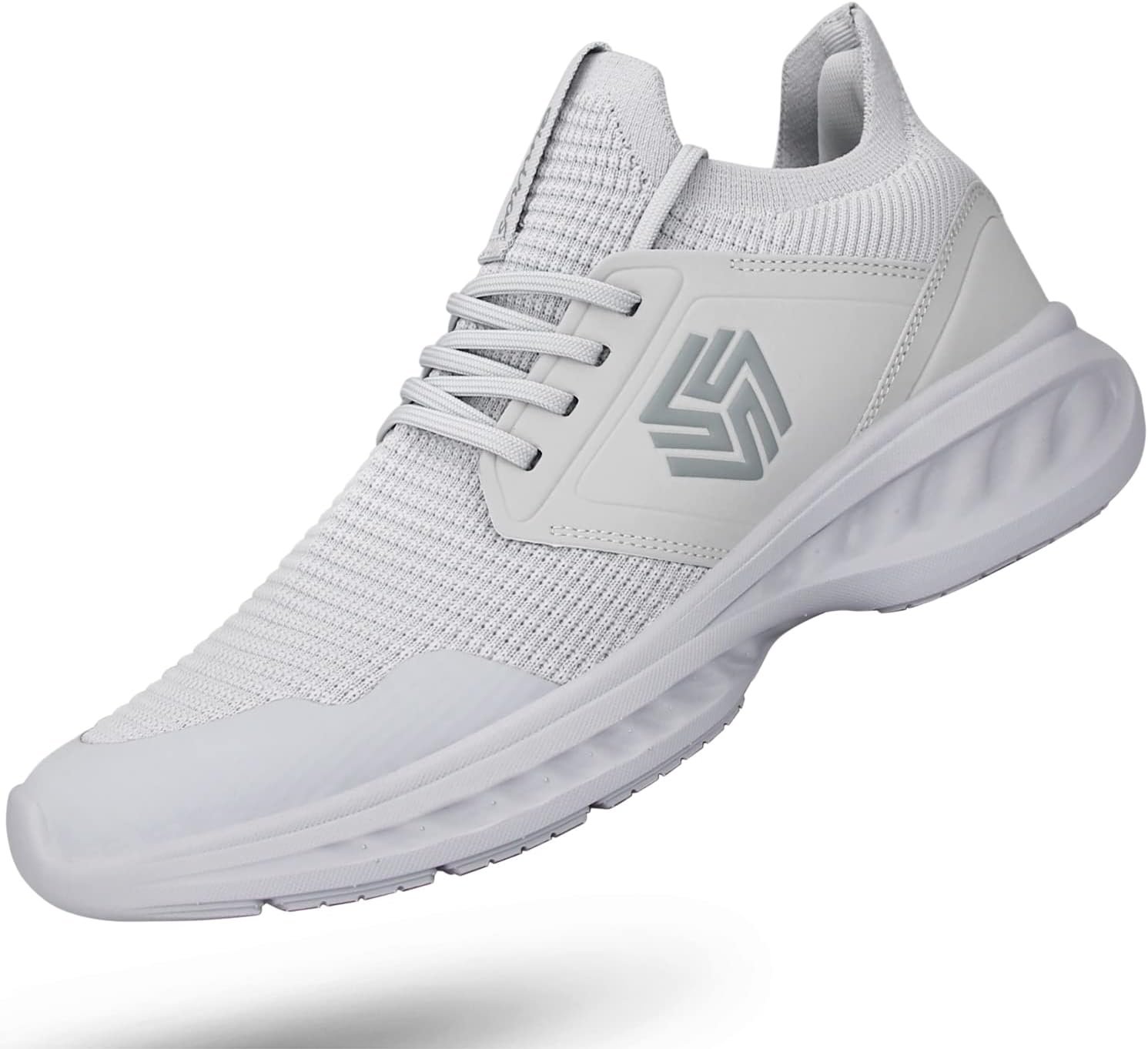 Womens Slip On Walking Shoes Non Slip Running Shoes Breathable Workout Shoes Lightweight Gym Sneakers