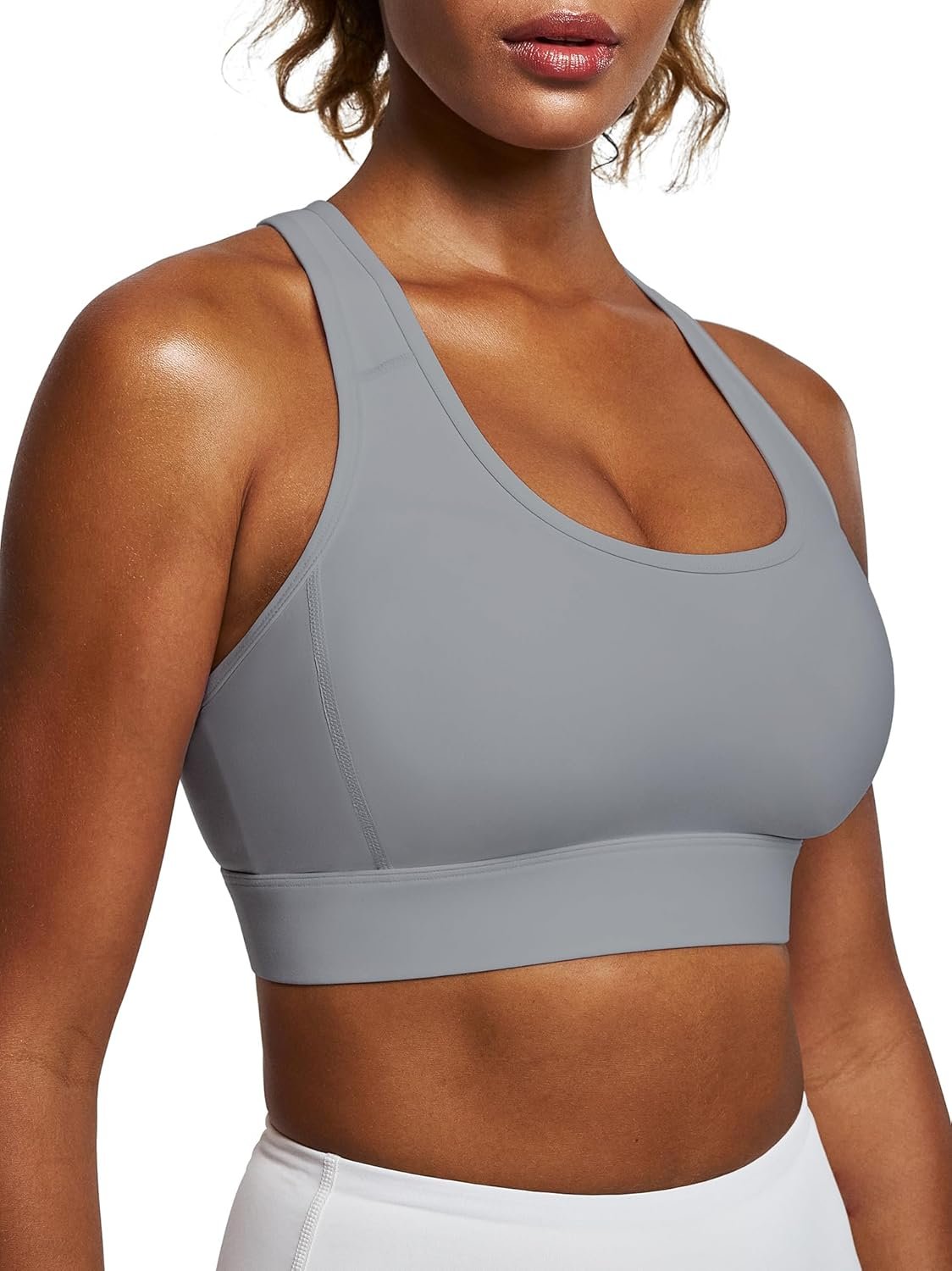 Heathyoga High Impact Sports Bras for Women High Support Adj...