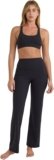 Organic Basics Womens Active Recycled Nylon 32″ Flare Legging Pants