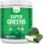 Nested Naturals Super Greens Daily Superfood Powder – Certified USDA Organic Green Powder w/20+ Whole Foods, Spirulina Powder,Wheat & Barley Grass – Probiotics, Fiber & Enzymes – Original Flavour, 30