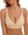 Deep V Bra Low Cut Sexy Push Up Bralette Seamless Comfy Smoothing Wireless Bras for Women Pack of Padded Bralettes