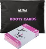 Arena Strength Workout Cards – Instructional Fitness Deck for Booty Band Workouts, Beginner Fitness Guide for Resistance Band Training Exercises at Home. Includes Workout Routines.