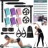 Trideer Exercise Ball for Yoga, Pilates & Fitness – Stability Ball Equipment for Home Gym & Office Chair, Core & Balance Training Accessories, Physical Therapy Equipment, Quick Pump Included, 5 Sizes