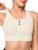 Yvette Front Closure Sports Bras for Women High Support Large Bust Supportive Sports Bra High Impact for Running
