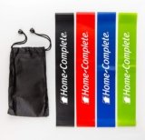 Resistance Bands for Working Out – Workout Band Loop 4-Pack – Exercise Bands with 4 Levels for Toning, Stretching or Physical Therapy by Home-Complete