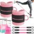 Fitvids All Purpose 1/4-Inch High Density Anti-Tear Exercise Yoga Mat with Carrying Strap, Multiple Colors