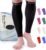 Doc Miller Compression Calf Sleeve for Men & Women, Premium Medical Grade, 15-20mmHg Graduated Support for Running, Calf Tear, Shin Splints, Knee High, Calf Sleeves, 1 Pair