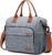 TuErCao Adult Lunch Box – Insulated Lunch Bag Women for Work, Soft Cooler for Beach Travel Picnic, Ladies Lunch Tote Bag for Office, Grey