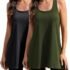 MISS FORTUNE Womens Active Wear Exercise Top Yoga Shirt Workout Clothes